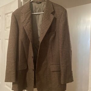 Coach blazer, houndstooth